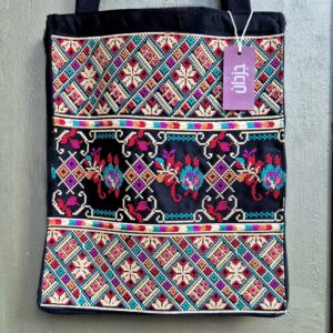 Turquoise on a black canvas